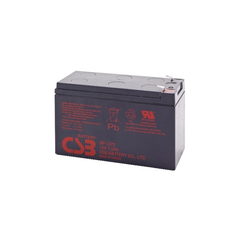 BATTERIA AL PIOMBO 12V 20AH RICARICABILE MAGGIORE CSB USO CICLICO