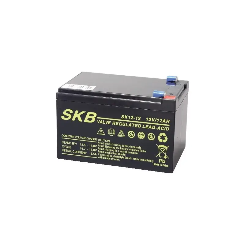 Batteria al piombo 12V 12AH SKB ricaricabile Batteria al piombo 12V 12AH SKB ricaricabile