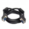 Cavo monitor 15 Pin VGA-SVGA Maschio - Maschio 15 metri Ferrite