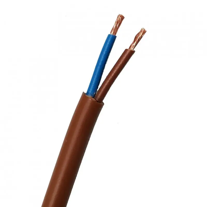 Cavo FS18 Antifiamma 2x1,5 MMQ Colore marrone Cavo FS18 Antifiamma 2x1,5 MMQ Colore marrone