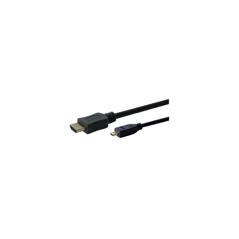 Cavo MICRO HDMI Spina A- Spina D High Speed Con Ethernet 1,8M