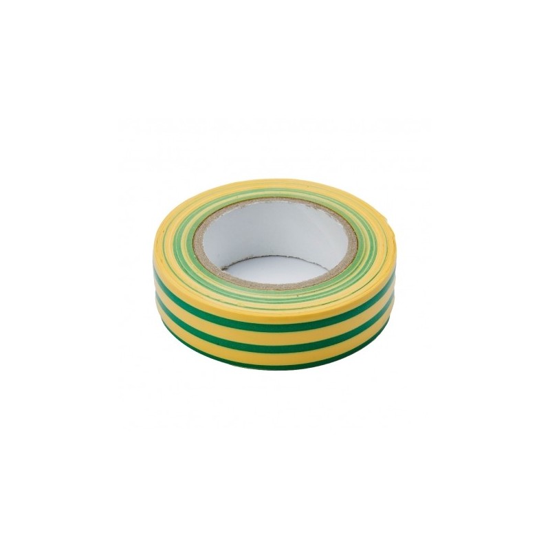 Nastro isolante 19X25 Giallo Verde