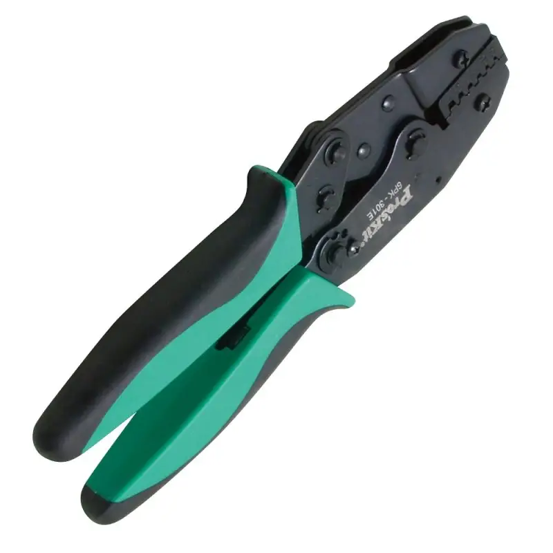 Pinza crimpatrice per terminali isolati e non 6PK-301E Pinza crimpatrice per terminali isolati e non 6PK-301E