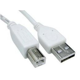 Cavo per connessioni USB 2.0 standard spina A - spina B  lunghezza 5 metri
