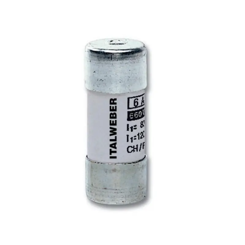 Fusibile in ceramica cilindrico CH14 misura 14x51 mm 16A Fusibile in ceramica cilindrico CH14 misura 14x51 mm 16A