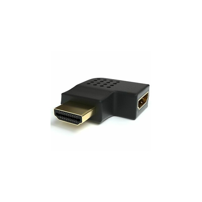 Adattatore HDMI Maschio - Femmina 90° "Piatto" 4K