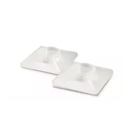 Basette Adesive di Ancoraggio 19x19Mm 100Pz Etelec BB19194