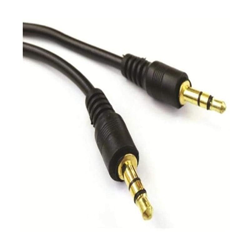 Cavo audio professionale Jack 3,5mm Gold lunghezza 5 metri