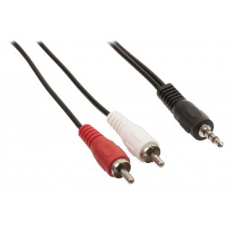 Cavo audio jack 3,5MM - 2 RCA lunghezza 3 metri