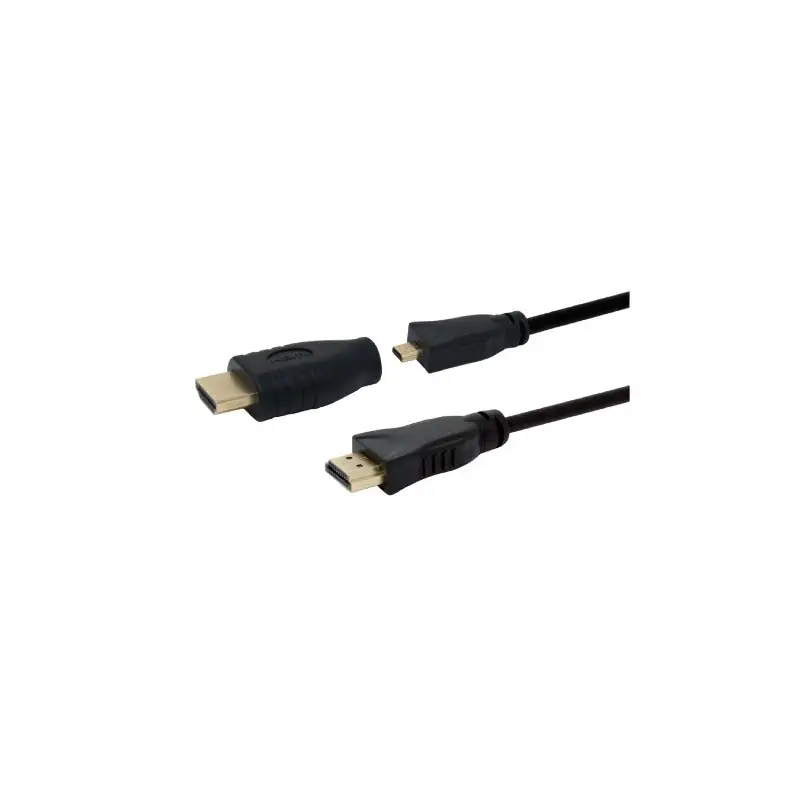Cavo HDMI con adattatore Micro-D 4K 5 Metri Cavo HDMI con adattatore Micro-D 4K 5 Metri