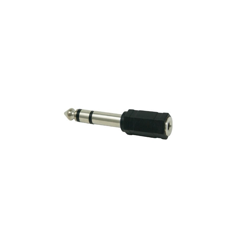 Adattatore da spina 6,3mm stereo a presa 3,5mm stereo