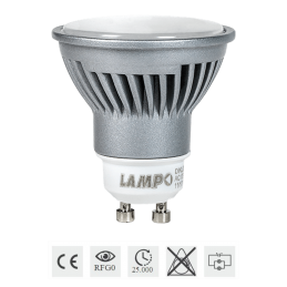 Lampada a Led GU10 7,5W Luce Calda Lampo