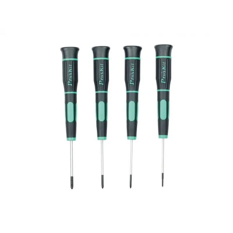Set 4 pezzi giraviti per viti di sicurezza SD-081G