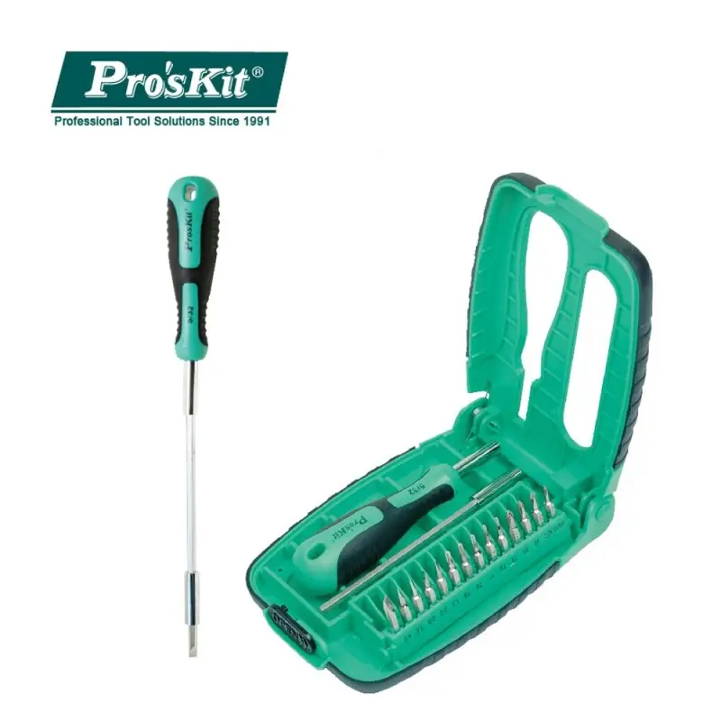 Set 15 pezzi inserti con Giravite SD-9804 Set 15 pezzi inserti con Giravite SD-9804