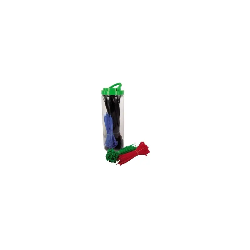 Kit 400 fascette di cablaggio multicolr varie misure Kit 400 fascette di cablaggio multicolr varie misure