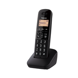 Telefono cordless Panasonic KX-TGB610 nero con blocco chiamate