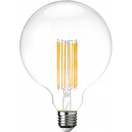 Lampada a Led a filamento a globo d.125 18W 2700K Luce calda