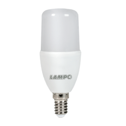Lampada led tubolare E14 10W 3000K Luce calda Lampo