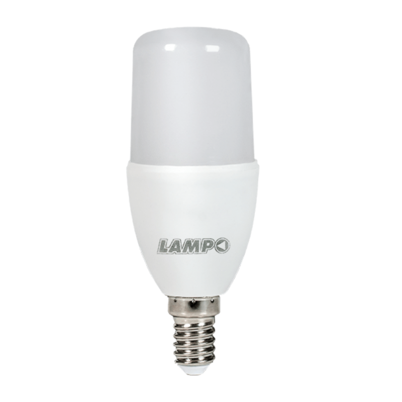 Lampada led tubolare E14 10W 3000K Luce calda Lampo