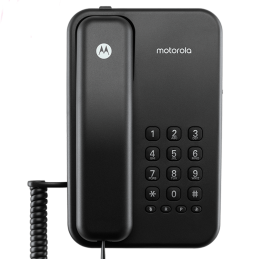 Telefono Fisso con Filo Motorola CT100 Nero