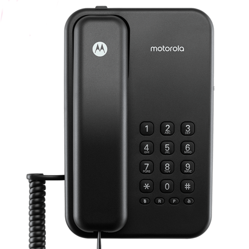 Telefono Fisso con Filo Motorola CT100 Nero