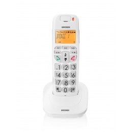 Telefono cordless Bravo Bright Brondi Bianco