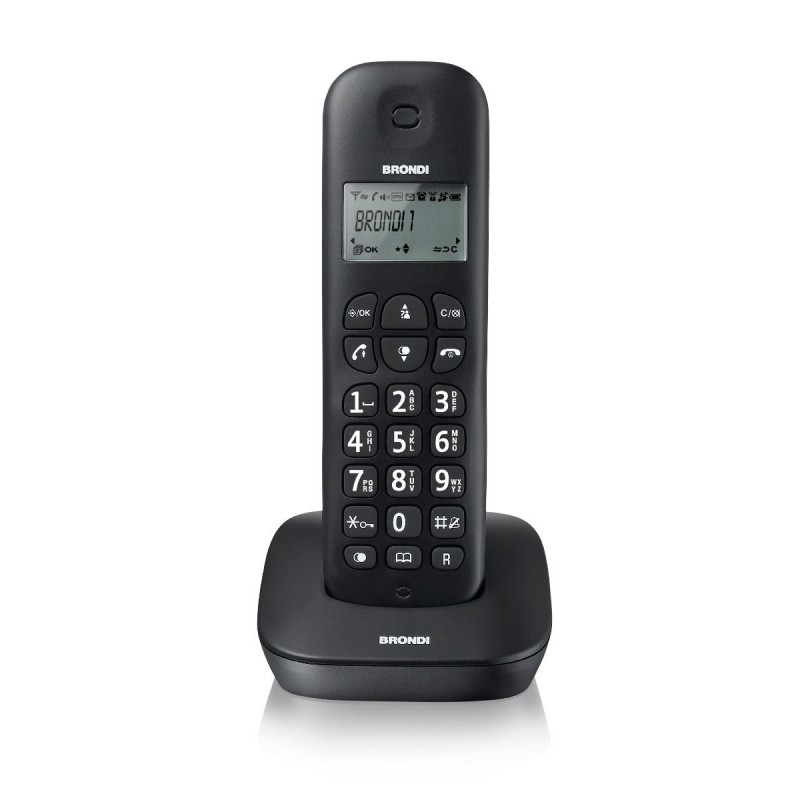 Telefono cordless Gala Brondi Nero