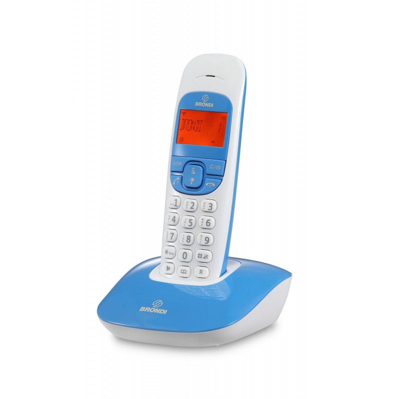 Telefono cordless Nice Brondi Bianco/Blu