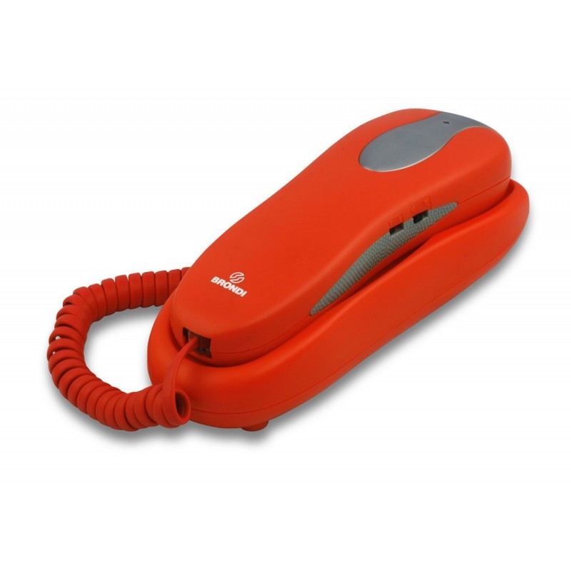 Telefono Fisso con Filo Nemo Brondi Rosso