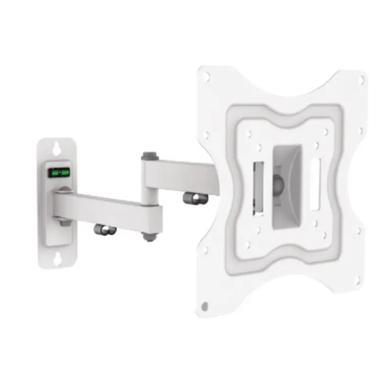 Staffa per televisione a 3 snodi per LCD o LED da 23 a 37 colore bianco