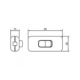 scheda tecnica Interruttore passafilo bianco