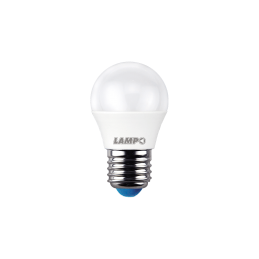 Lampada led a sfera 8W E27 3000K Luce Calda Lampo