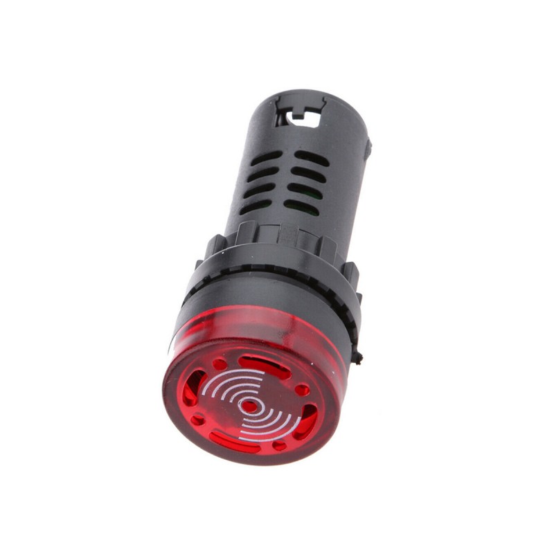 Segnalatore luminoso rosso acustico 220V