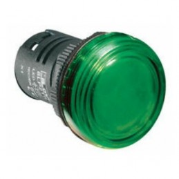 Segnalatore luminoso verde plastico al neon 220V