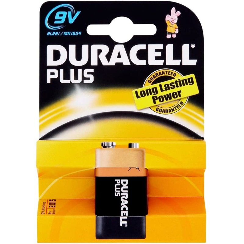 Batteria Alkalina 9V MN1604 Duracell