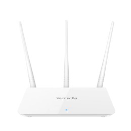 Router wireless a 4 porte colore bianco N300 Tenda - F3