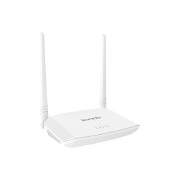 Modem Router VDSL2 wireless 4 porte colore bianco N300 Tenda - V300 lato 1