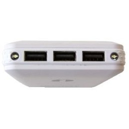 Batteria Esterna USB Power Bank 10.000 mAh colore Bianco Isnatch3