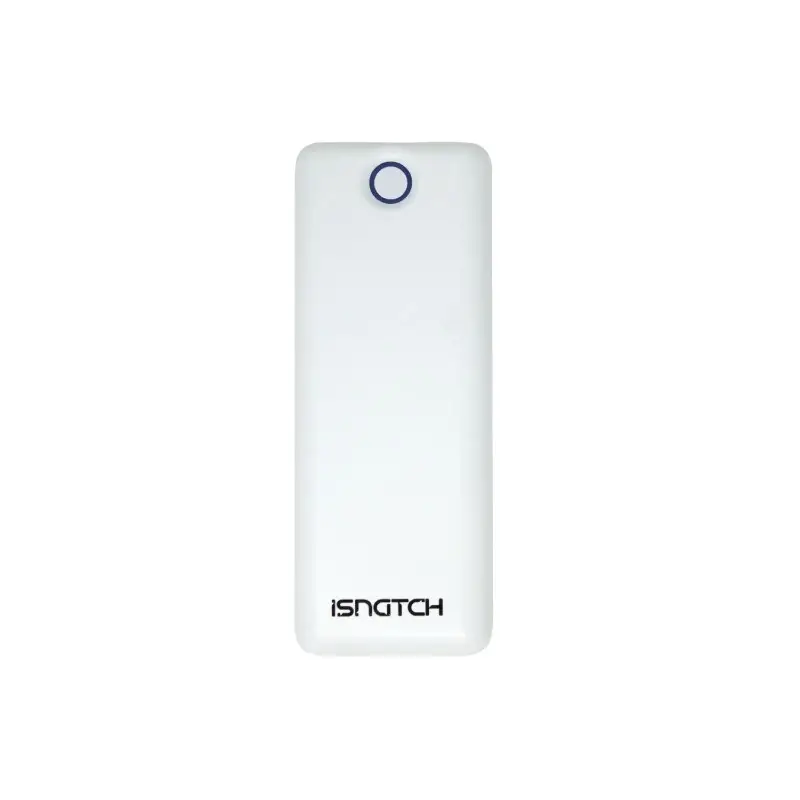 Batteria Esterna USB Power Bank 12.000mAh colore Bianco Isnatch Batteria Esterna USB Power Bank 12.000mAh colore Bianco Isnatch
