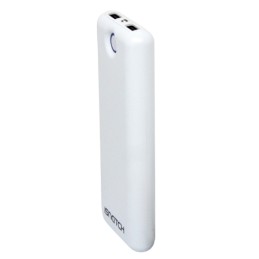 Batteria Esterna USB Power Bank 12.000mAh colore Bianco Isnatch2