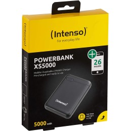 Batteria Esterna USB + Tipo C Power Bank 5000mAh colore Nero Intenso2