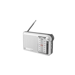 Radio Portatile a due bande AM/FM colore Argento