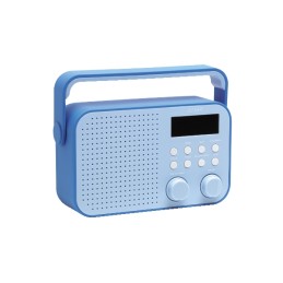 Radio Portatile Digitale FM Display LCD 2,8 colore Blu DAB-39 DENVER