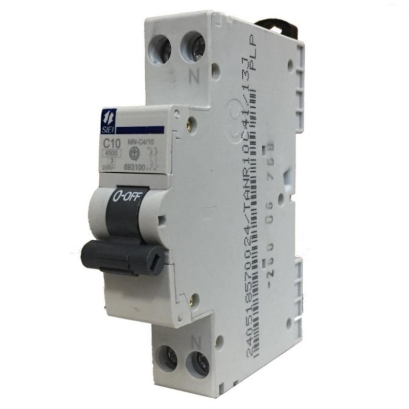 Interruptor automático magnetotérmico 1+N 16A 1 modulo