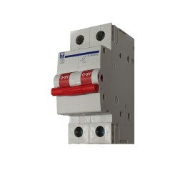Interruttore Sezionatore 2Poli 63A 230400V 2 Moduli SIEI