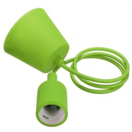 Coppetta per Lampade a Sospensione E27 colore Verde 1mt LAMPO