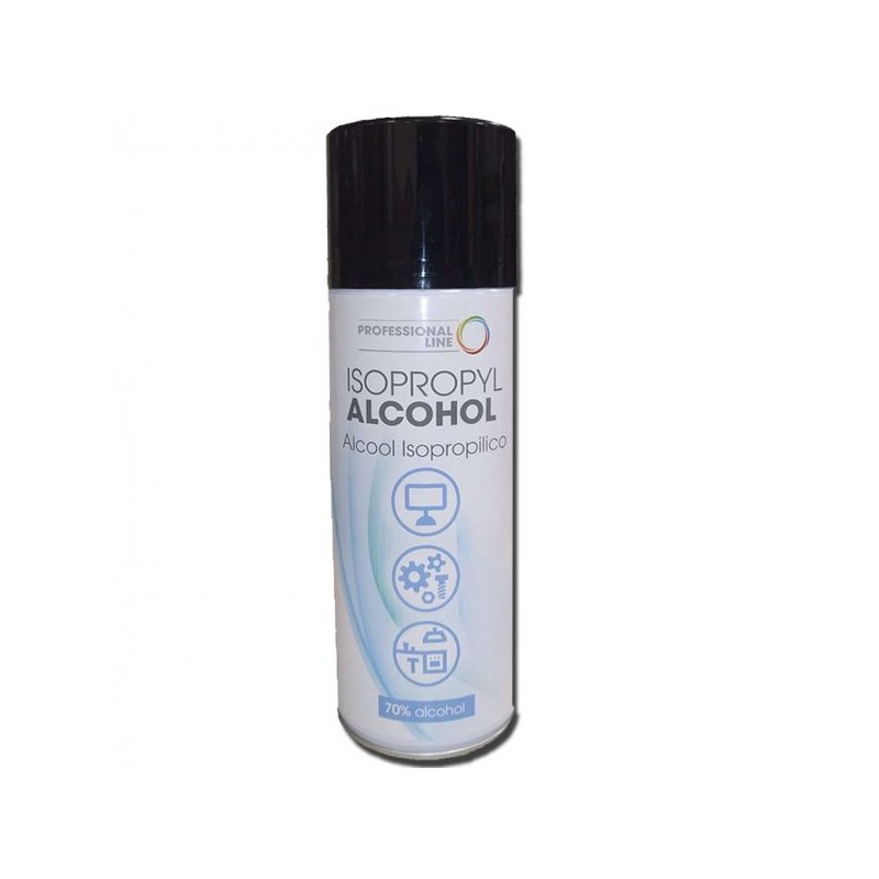 Spray Alcool Isopropilico 70% 400ml Professional Line SOLCHIM