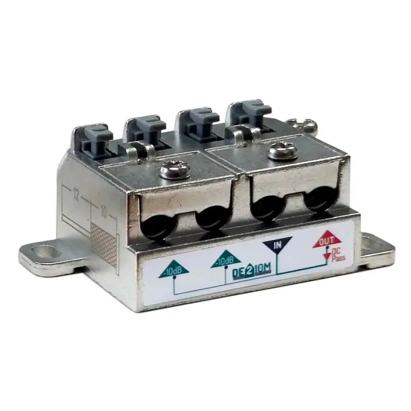 Derivatore a morsetto 2 Vie con attenuazione 14dB Fracarro DE214M Derivatore a morsetto 2 Vie con attenuazione 14dB Fracarro DE214M