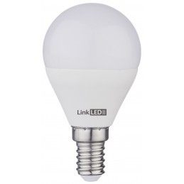 Lampada led a sfera E14 8W 4K luce naturale Linkled