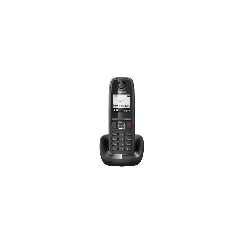 Telefono Cordless AS405 con Vivavoce colore Nero GIGASET SIEMENS